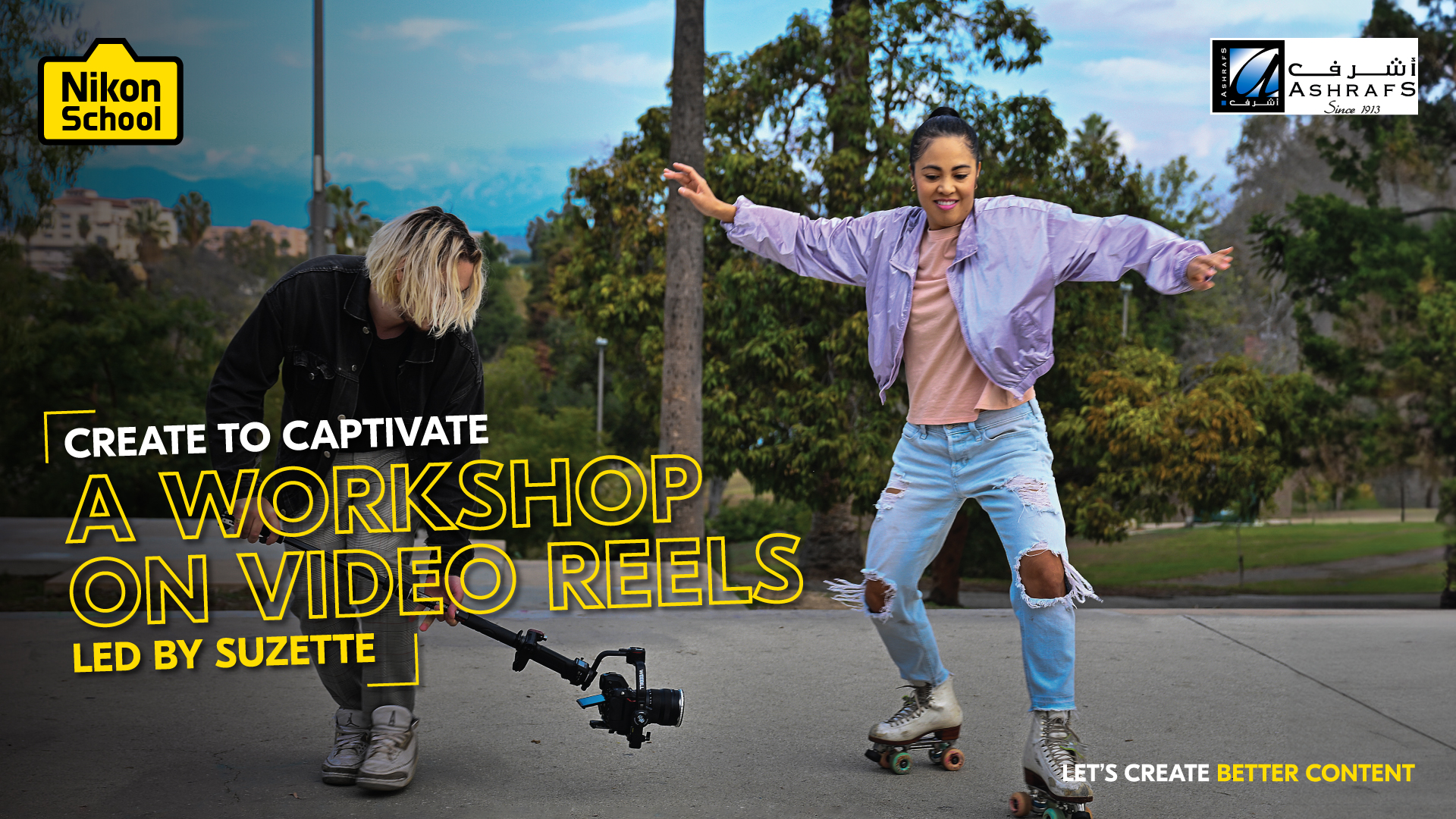 CREATE TO CAPTIVATE – A WORKSHOP ON VIDEO REELS