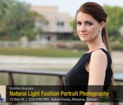 Natural light fashion portrait photography